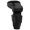 Accoudoir de voiture noir 13x34x(36,5-53) cm ABS 