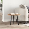Dessus de table rond Ø50x2 cm bois massif d'acacia 