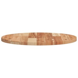 Dessus de table rond Ø50x2 cm bois massif d'acacia 