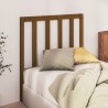 Tête de lit Marron miel 106x4x100 cm Bois massif de pin 