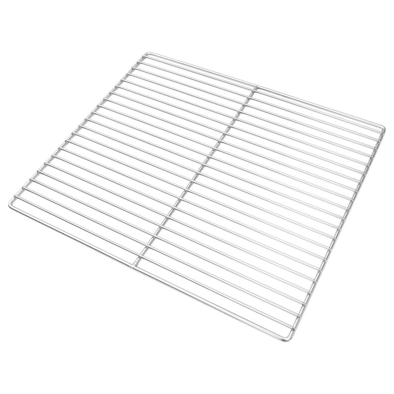Grille de barbecueavec poignées rectangulaire 45x40 cm en acier inoxydable 304 