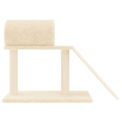 Arbres à chat avec tunnel et échelle crème 55,5 cm 