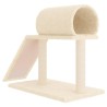 Arbres à chat avec tunnel et échelle crème 55,5 cm 