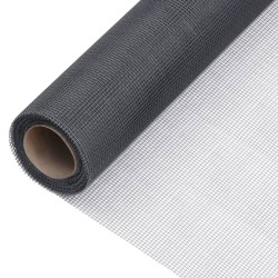 Écran en treillis Fibre de verre 100x2000 cm Gris 