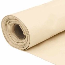 Écran d'intimité de balcon crème 700x120 cm PVC 