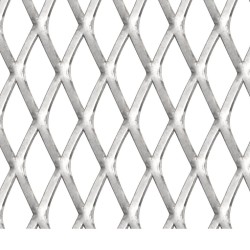 Panneau de grillage de jardin Acier inox 50x50 cm 45x20x4 mm 