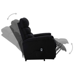 Fauteuil Noir Tissu 