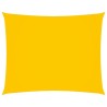 Voile de parasol tissu oxford rectangulaire 2,5x4,5 m jaune 