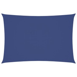 Voile de parasol tissu oxford rectangulaire 2,5x4,5 m bleu 