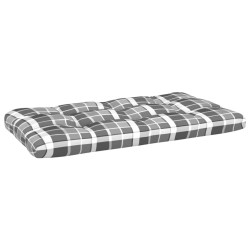 Canapé palette 2 places avec coussins Pin imprégné de gris 