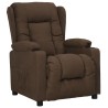 Fauteuil Marron Tissu 