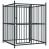 Chenil extérieur pour chiens 120 x 120 x 150 cm 