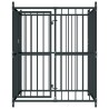 Chenil extérieur pour chiens 120 x 120 x 150 cm 