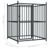 Chenil extérieur pour chiens 120 x 120 x 150 cm 