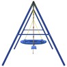 Jeu d'extérieur de balançoire échelle et balançoire soucoupe 