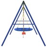Jeu d'extérieur de balançoire échelle et balançoire soucoupe 