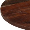 Dessus de table Ø 90x3,8 cm rond bois massif de récupération 