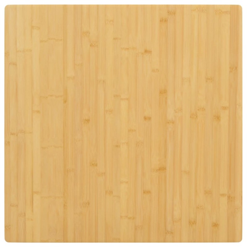 Dessus de table 70x70x2,5 cm bambou 