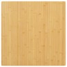 Dessus de table 70x70x2,5 cm bambou 