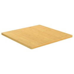 Dessus de table 70x70x2,5 cm bambou 