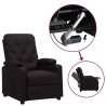 Fauteuil Noir Similicuir 