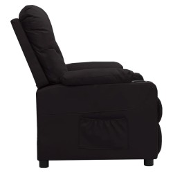 Fauteuil Noir Similicuir 