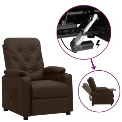 Fauteuil Marron Similicuir 