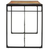 Table de bar 175x90x110 cm bois massif de récupération 