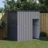Niche pour chien avec toit anthracite acier galvanisé 