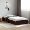 Cadre de lit sans matelas noir 100x200 cm 