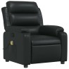 Fauteuil de massage inclinable Noir Similicuir 