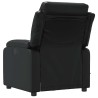 Fauteuil de massage inclinable Noir Similicuir 