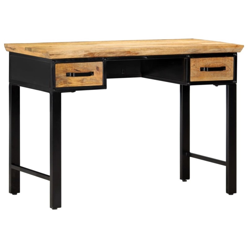 Table d'écriture 110x50x76 cm Bois de manguier massif 