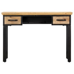 Table d'écriture 110x50x76 cm Bois de manguier massif 