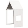 Lit superposé sans matelas blanc 75x190 cm bois de pin massif 