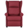 Fauteuil inclinable Rouge bordeaux Tissu 