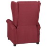 Fauteuil inclinable Rouge bordeaux Tissu 