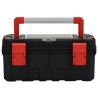 Boîte à outils Noir et rouge 55x28x26,5 cm 
