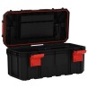 Boîte à outils Noir et rouge 55x28x26,5 cm 