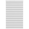 Store zèbre gris clair largeur du tissu 140,9 cm polyester 
