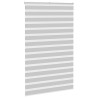 Store zèbre gris clair largeur du tissu 140,9 cm polyester 