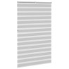 Store zèbre gris clair largeur du tissu 140,9 cm polyester 