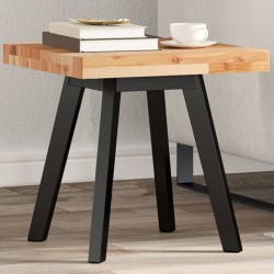Dessus de table carré 40x40x4 cm bois massif d'acacia 