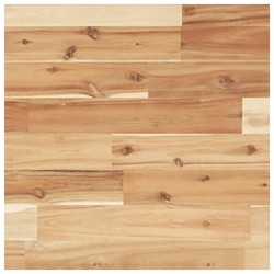 Dessus de table carré 40x40x4 cm bois massif d'acacia 