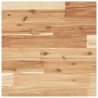 Dessus de table carré 40x40x4 cm bois massif d'acacia 