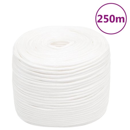 Corde de bateau Blanc complet 6 mm 250 m Polypropylène 