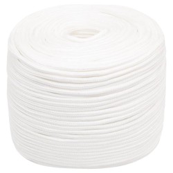 Corde de bateau Blanc complet 6 mm 250 m Polypropylène 