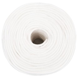 Corde de bateau Blanc complet 6 mm 250 m Polypropylène 