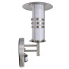 Lampe murale avec capteur Acier inoxydable Forme de pagode 