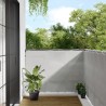 Écran de balcon gris clair 120x800 cm 100% polyester oxford 